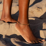 Paparazzi Tan Lines - Gold Ankle Bracelet