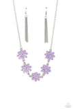 Paparazzi Flora Fantasy - Purple Necklace