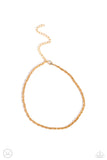 Paparazzi Glimmer of ROPE - Gold Necklace