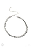Paparazzi Never Lose ROPE - Silver Necklace