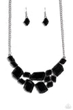 Paparazzi Energetic Embers - Black Necklace