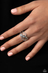 Paparazzi Captivating Corsage - Blue Ring