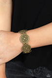 Paparazzi Leave of Lace - Brass Bracelet