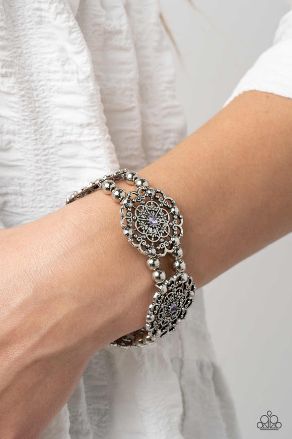 Paparazzi Ornamental Occasion - Purple Bracelet