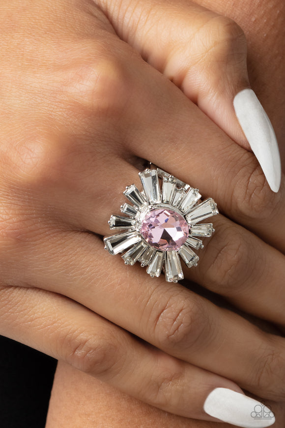 Paparazzi Starburst Season - Pink Ring