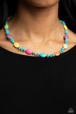 Paparazzi Stone Age Showcase - Multi Necklace
