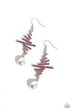 Paparazzi Timeless Tapestry - Pink Earring