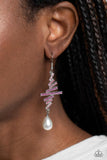 Paparazzi Timeless Tapestry - Pink Earring