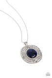 Paparazzi Maze STUNNER - Blue Necklace