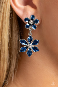 Paparazzi Transparent Talent - Blue CLIP Earring