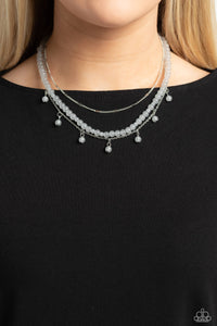 Paparazzi BEAD All About It - Silver Necklace