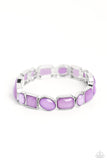 Paparazzi Giving Geometrics - Purple Bracelet