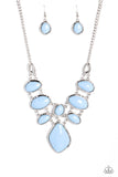 Paparazzi Dreamily Decked Out - Blue Necklace