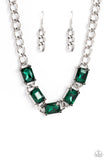 Paparazzi Radiating Review - Green Necklace