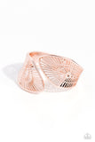 Paparazzi Palatial Palms - Rose Gold Bracelet