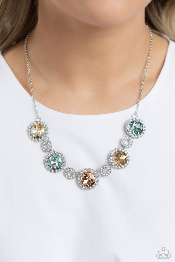 Paparazzi Gorgeous Gems - Multi Necklace