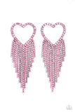 Paparazzi Sumptuous Sweethearts - Pink Earring