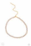 Paparazzi Classy Couture - Gold Necklace