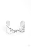 Paparazzi Radiant Ribbons - Silver Bracelet