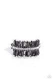Paparazzi Staggering Stacks - Silver Ring
