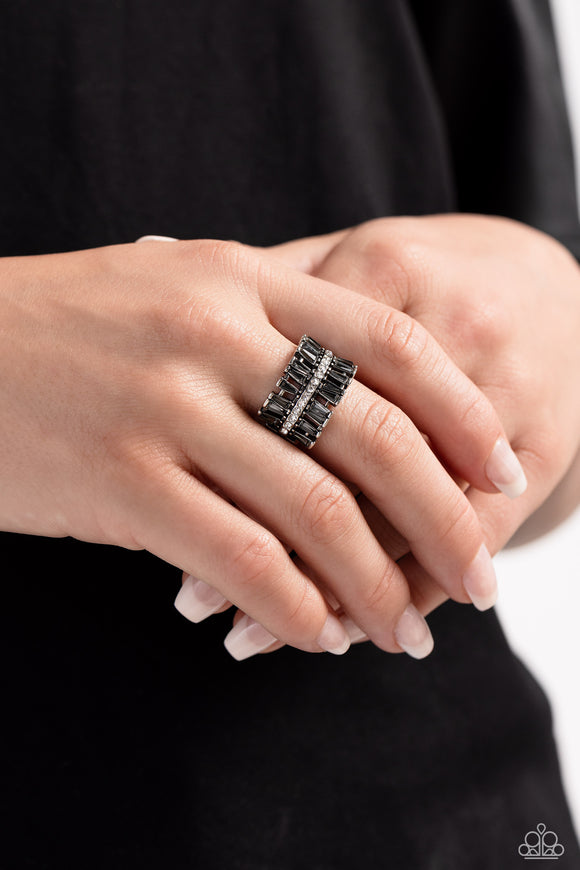 Paparazzi Staggering Stacks - Silver Ring