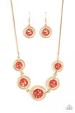 Paparazzi Sophisticated Showcase - Red Necklace