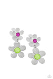 Paparazzi Fashionable Florals - Green Earring