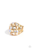 Paparazzi BLING Loud and Proud - Gold Ring