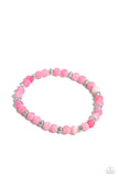 Paparazzi Ethereally Earthy - Pink Bracelet