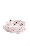 Paparazzi Refined Retrograde - Pink Bracelet