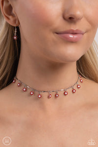 Paparazzi Delicate Display - Red Necklace