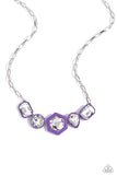 Paparazzi Evolving Elegance - Purple Necklace