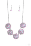 Paparazzi Floral Fervor - Purple Necklace