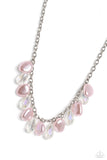Paparazzi Welcome to BALL Street - Pink Necklace