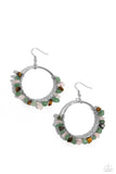 Paparazzi Handcrafted Habitat - Green Earring