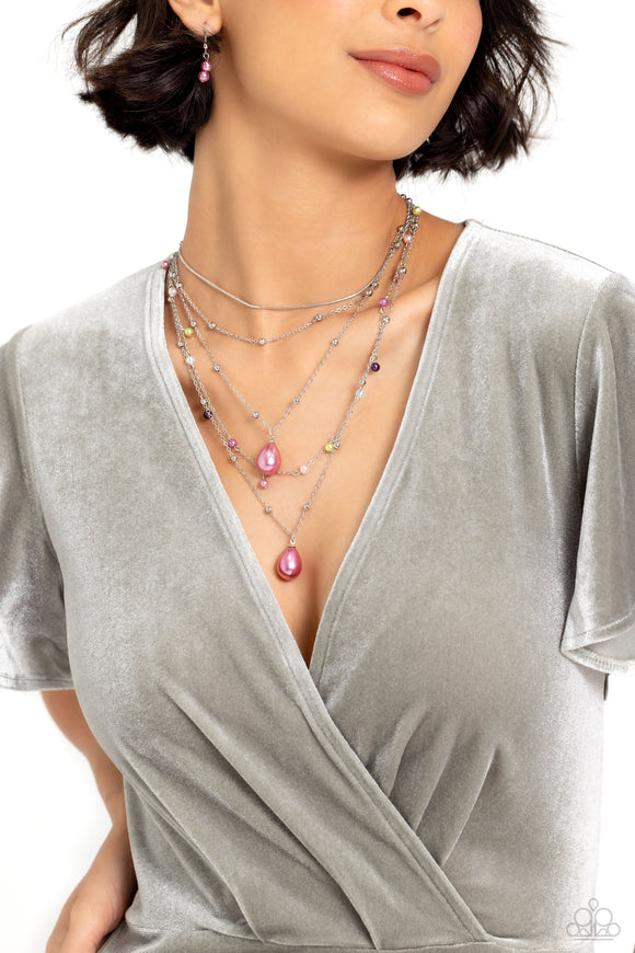Paparazzi SASS with Flying Colors - Multi Necklace