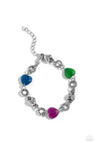 Paparazzi I Can Feel Your Heartbeat - Multi Bracelet