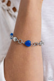 Paparazzi I Can Feel Your Heartbeat - Blue Bracelet