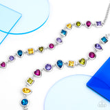 Paparazzi Abstract Admirer - Multi Necklace