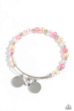 Paparazzi Bodacious Beacon - Pink Bracelet