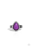 Paparazzi Scalloped Showcase - Purple Ring