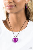 Paparazzi Serene Sweetheart - Purple Necklace