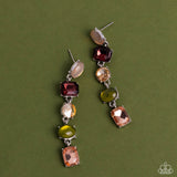 Paparazzi Sophisticated Stack - Multi Earring