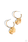 Paparazzi Majestic Mermaid - Gold Earring