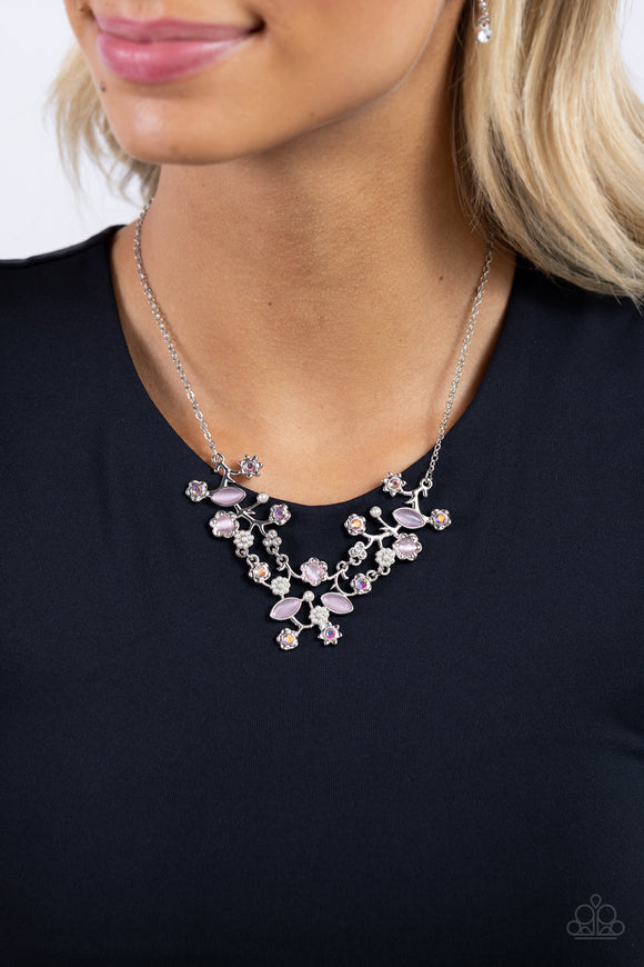 Paparazzi Gardening Group - Pink Necklace