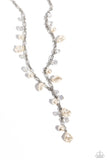 Paparazzi Admirable Array - White Necklace
