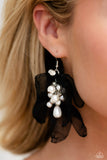 Paparazzi Cosmopolitan Charisma - Black Earring