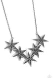 Paparazzi Rockstar Ready - Black Necklace