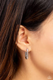 Paparazzi Candidate Curves - Silver Earring