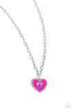 Paparazzi Romantic Gesture - Pink Necklace